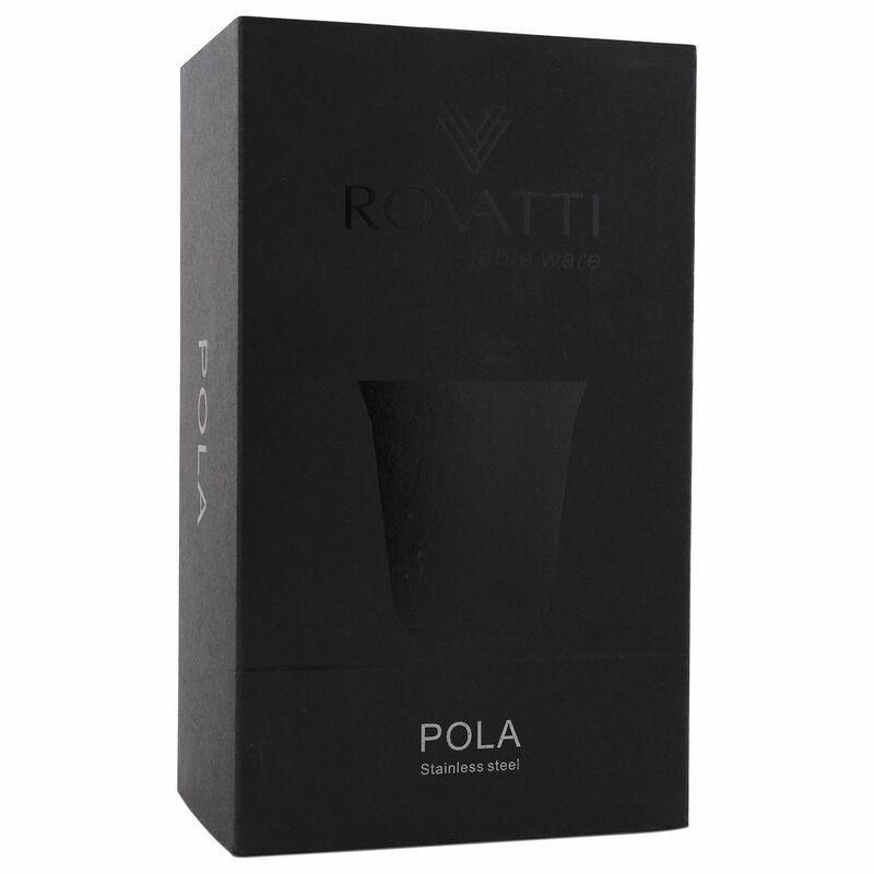 Rovatti Pola Stainless Steel Cup Dark Blue 175ml, , large image number 1