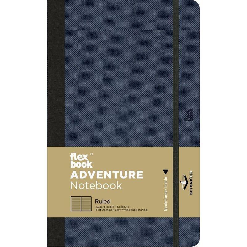 Flexbook Adventure Ruled A5 Notebook Royal Blue - Medium - Royal Blue (13 x 21 cm), , large image number 0