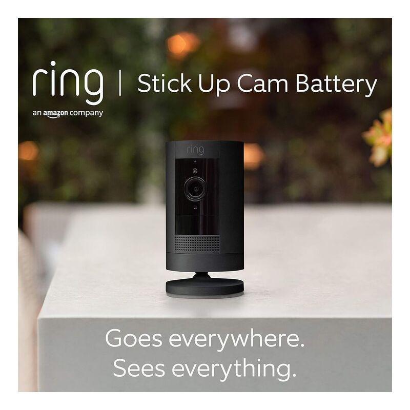 Ring Stick Up Cam Battery (3rd Gen) - Black, , large image number 5