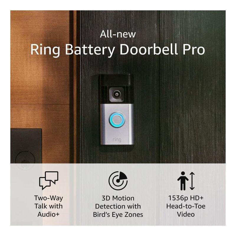 Ring Battery Video Doorbell Pro, , large image number 1