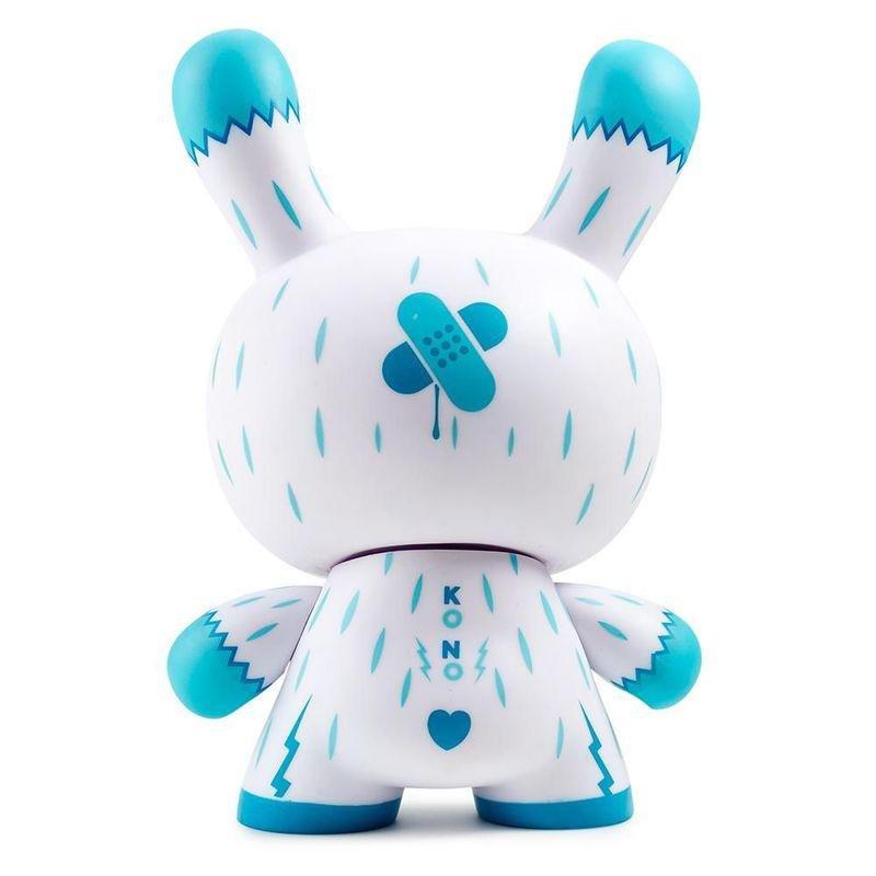 Kidrobot Kono The Yeti Ice Blue Dunny Art Figure By Squink 8 Inch, , large image number 5