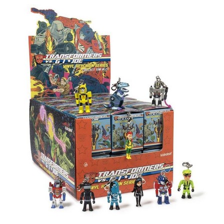 KIDROBOT - Kidrobot Transformers vs. G.I. Joe Keychain Series Blind Box (Includes 1)