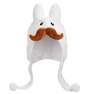 Kidrobot Mustache White Labbit Earflap Hat By Frank Kozik