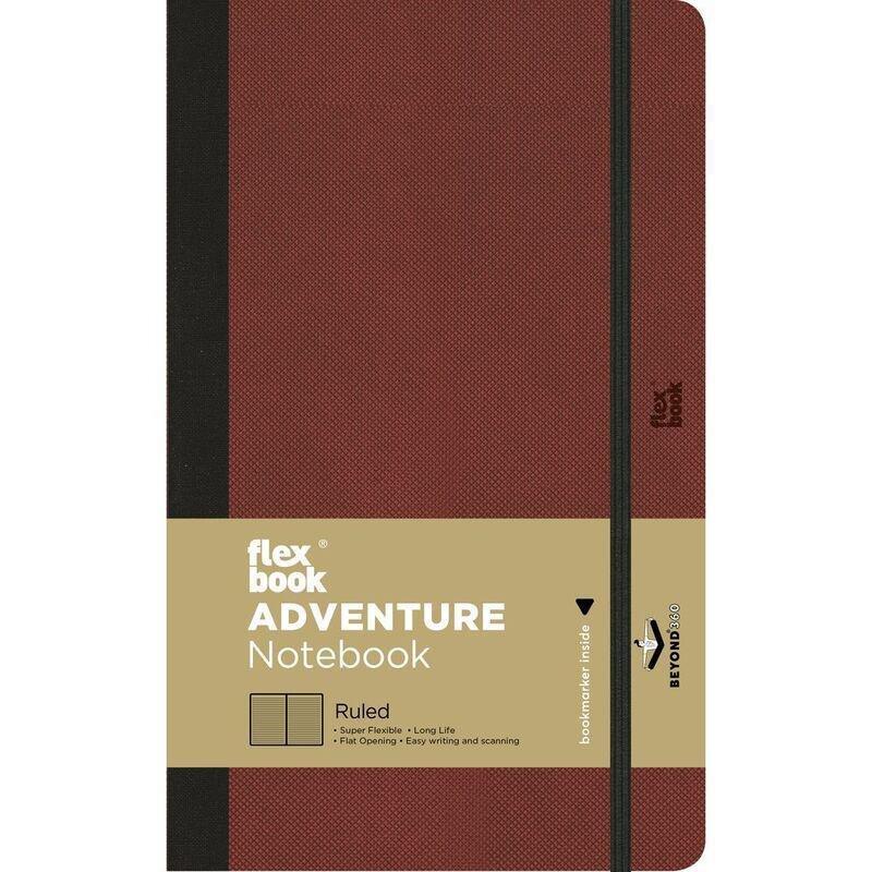 Flexbook Adventure Ruled A5 Notebook Red - Medium - Red (13 x 21 cm), , large image number 0