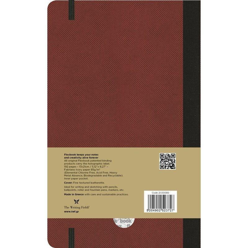 Flexbook Adventure Ruled A5 Notebook Red - Medium - Red (13 x 21 cm), , large image number 1