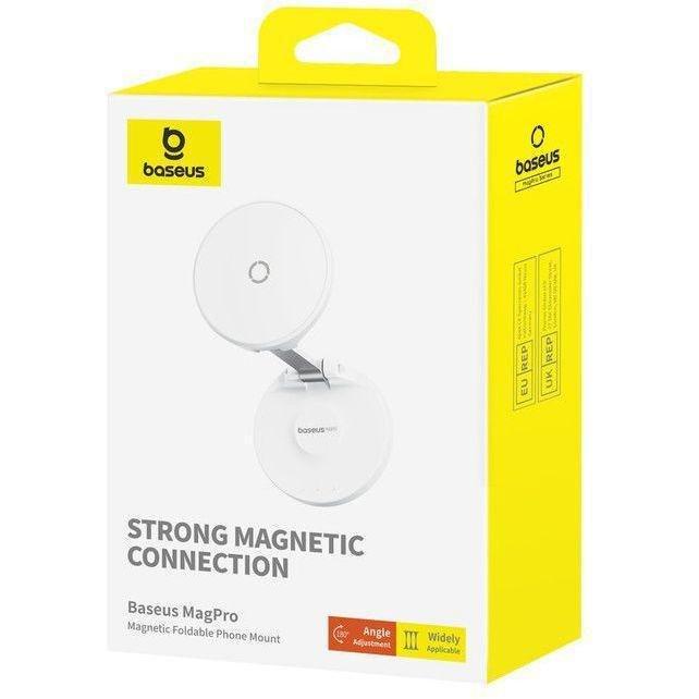 Baseus MagPro Magnetic Foldable Phone Mount - Moon White, , large image number 4
