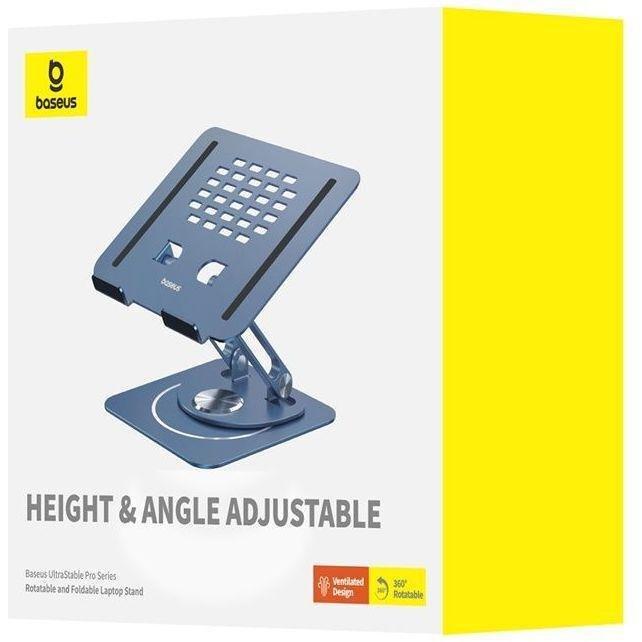 Baseus UltraStable Pro Series Rotatable and Foldable Laptop Stand - Space Grey, , large image number 2