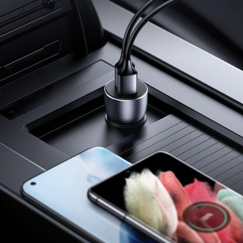 UGREEN Fast Car Charger QC 3.0 Dual USB-A 36W - Dark Blue, , large image number 3