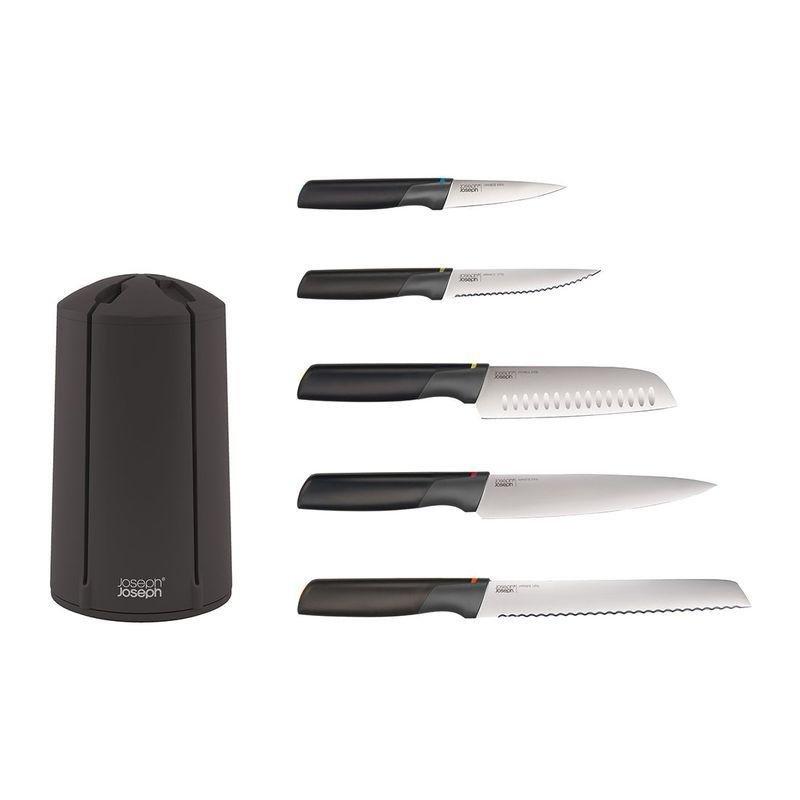 Joseph Joseph Elevate Knives 5-Piece Carousel Set, , large image number 0