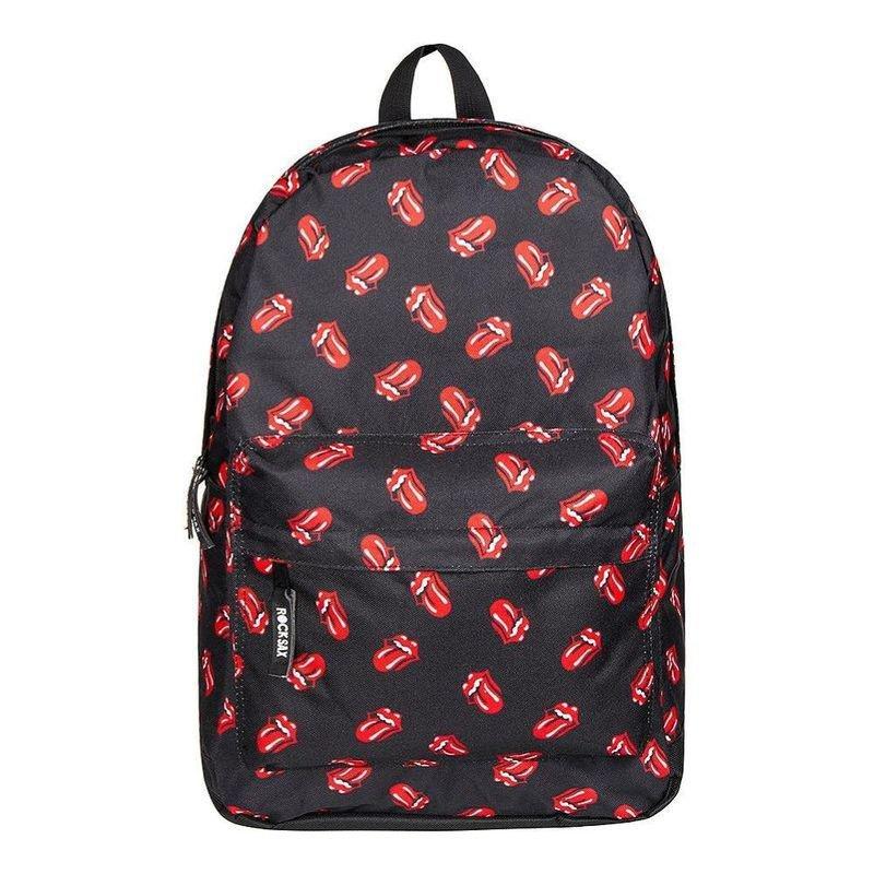 ROCKSAX - Rolling Stones Classic All-Over-Print Tongue Classic Rucksack