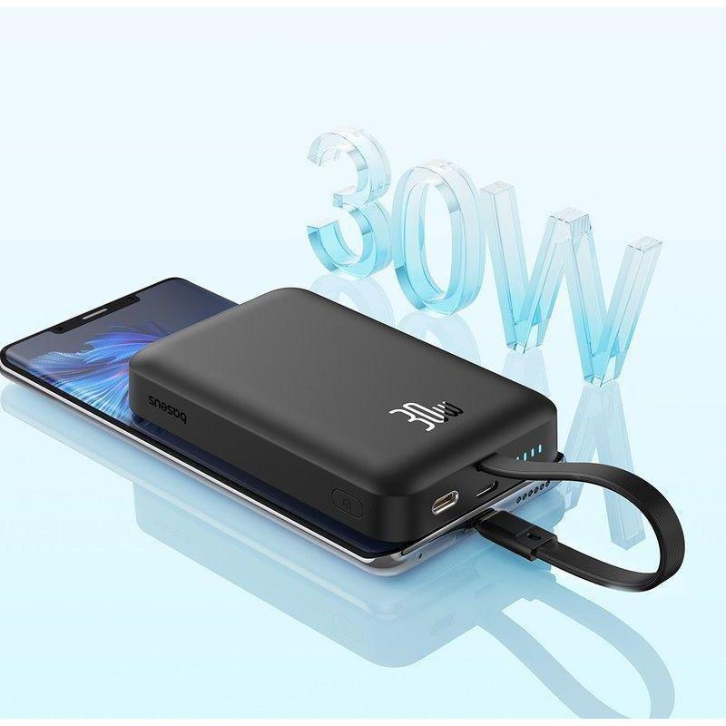 Baseus Magnetic Mini Wireless Fast Charge Power Bank Type-C Edition 10000mAh 30W - Black, , large image number 2