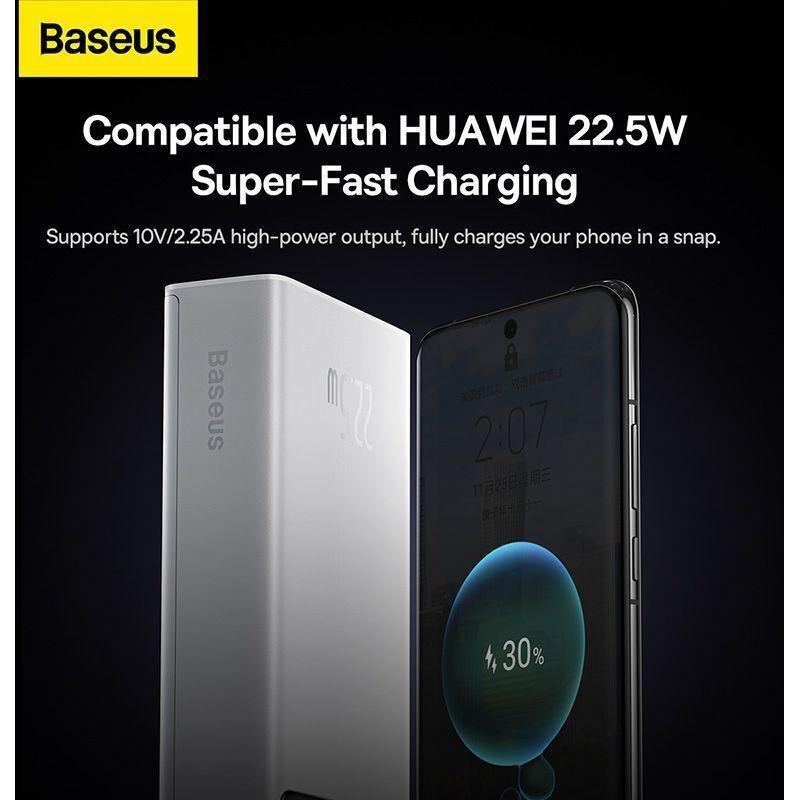 Baseus Star-Lord Digital Display Fast Charge Power Bank 30000mAh 22.5W - White, , large image number 3