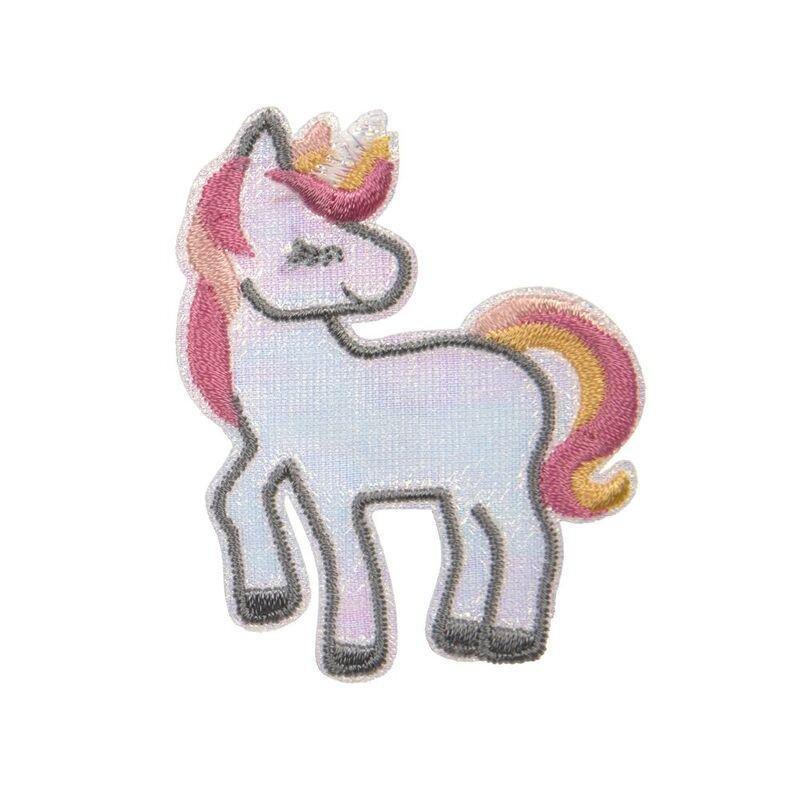 Lassig Textile Woven Sticker Stick On - Unicorn (Set of 3), , large image number 1