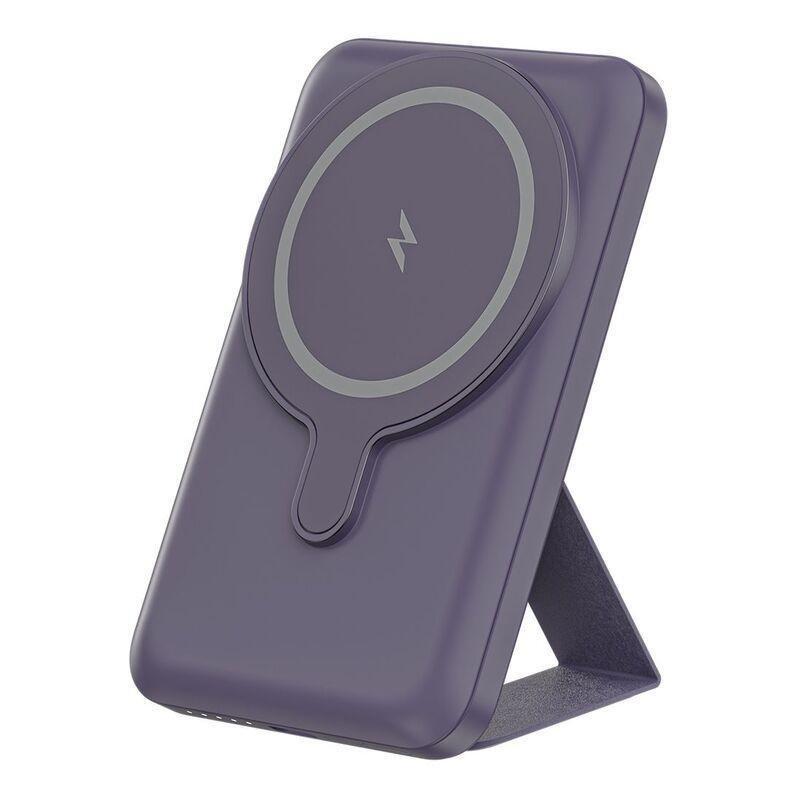 AmazingThing Thunder Pro Mag PD 5000mAh Power Bank With Holder - Purple, , medium