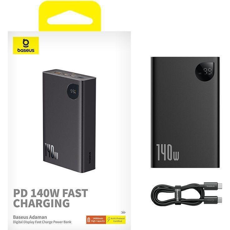 Baseus Adaman Power Bank 140W 22800mAh - Black, , large image number 1