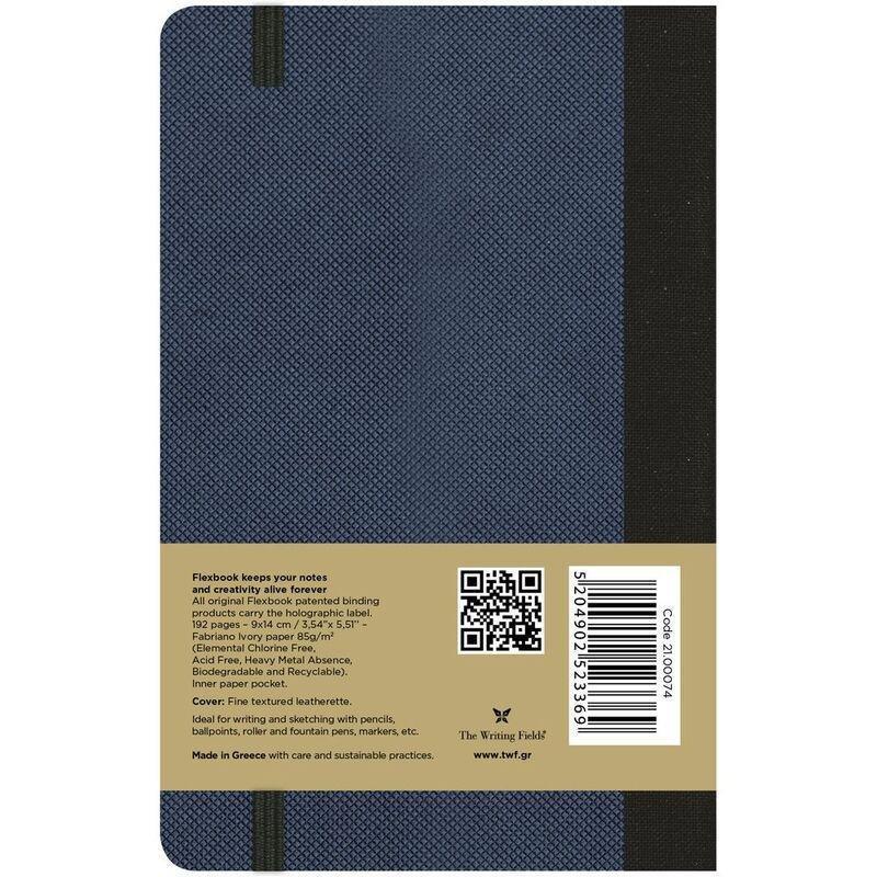Flexbook Adventure Ruled A6 Notebook Royal Blue - Pocket - Royal Blue (9 x 14 cm), , large image number 1