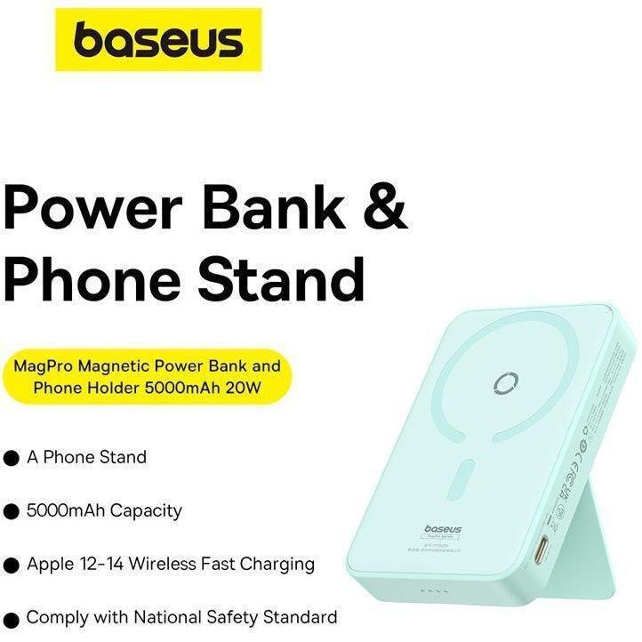Baseus MagPro 20W 5000mAh Power Bank - Blue, , large image number 2