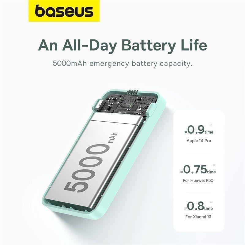 Baseus MagPro 20W 5000mAh Power Bank - Blue, , large image number 4