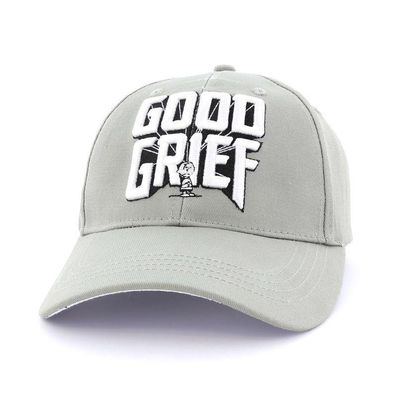 Exhale Good Grief Unisex Cap Grey, , large image number 0