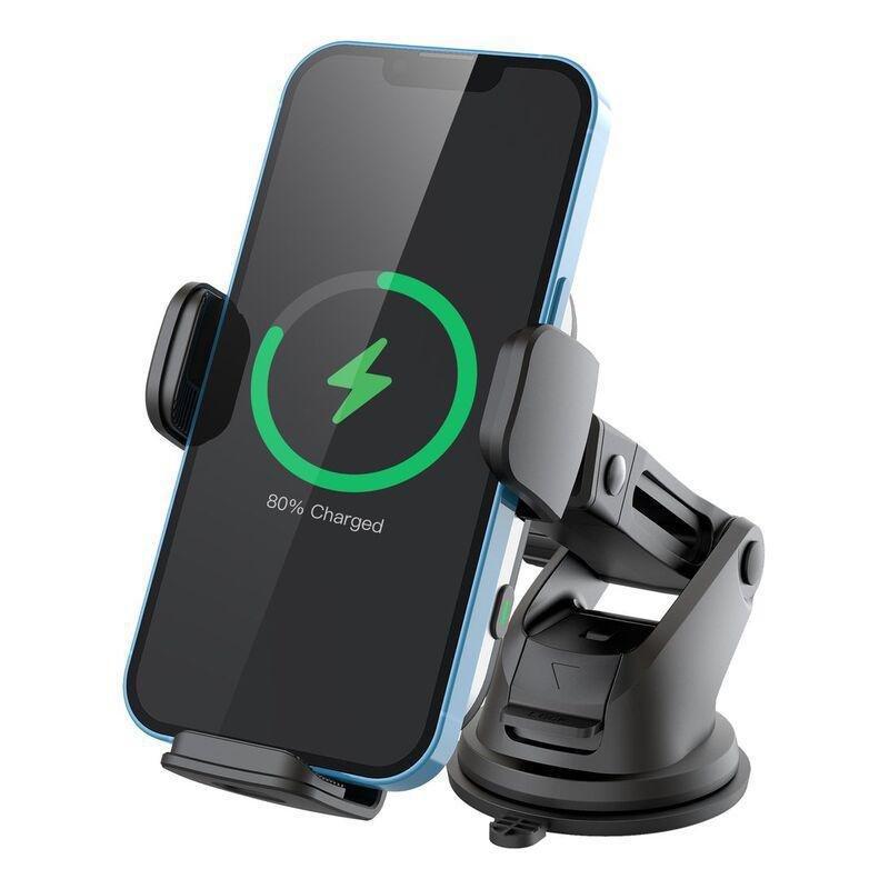 Powerology Dual Coil Car Mount Wireless Charger, , large image number 4