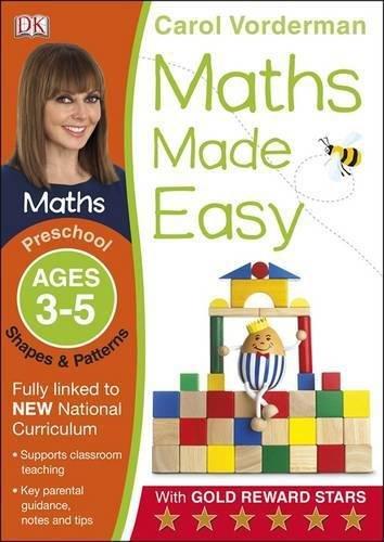 Maths Made Easy Shapes & Patterns Preschool Ages 3-5 | Carol Vorderman, , large image number 0