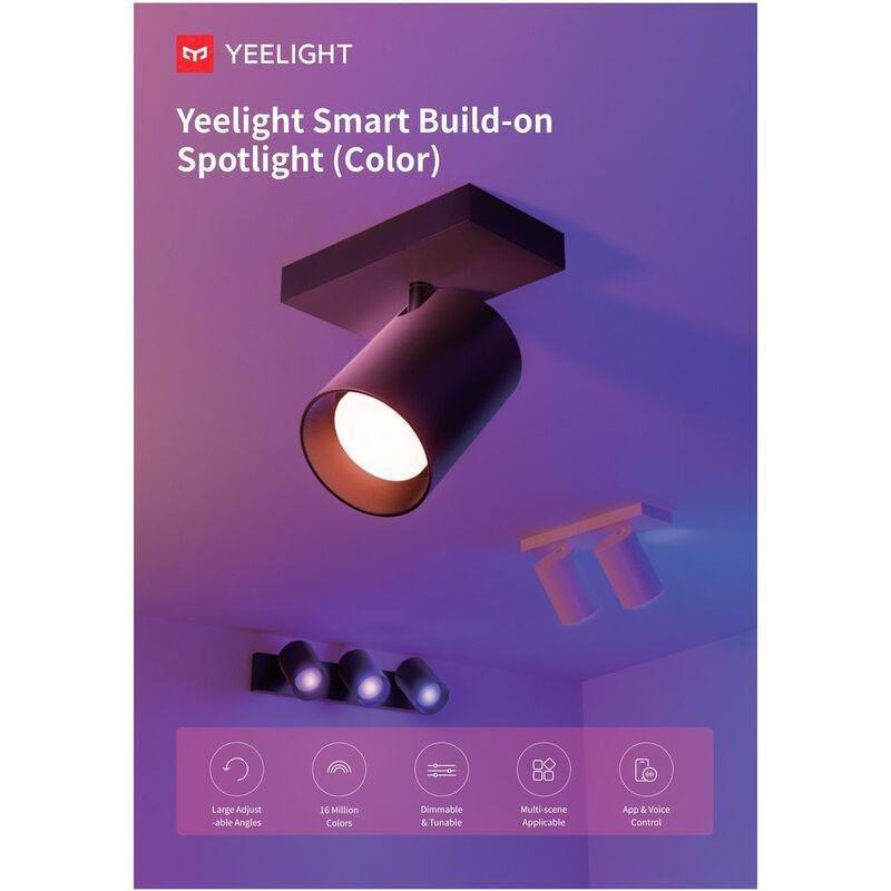 Xiaomi Yeelight Nebula-Surface Mounted Spotlight-Multicolor GU10 Lamp Included-Double Heads - White, , large image number 3