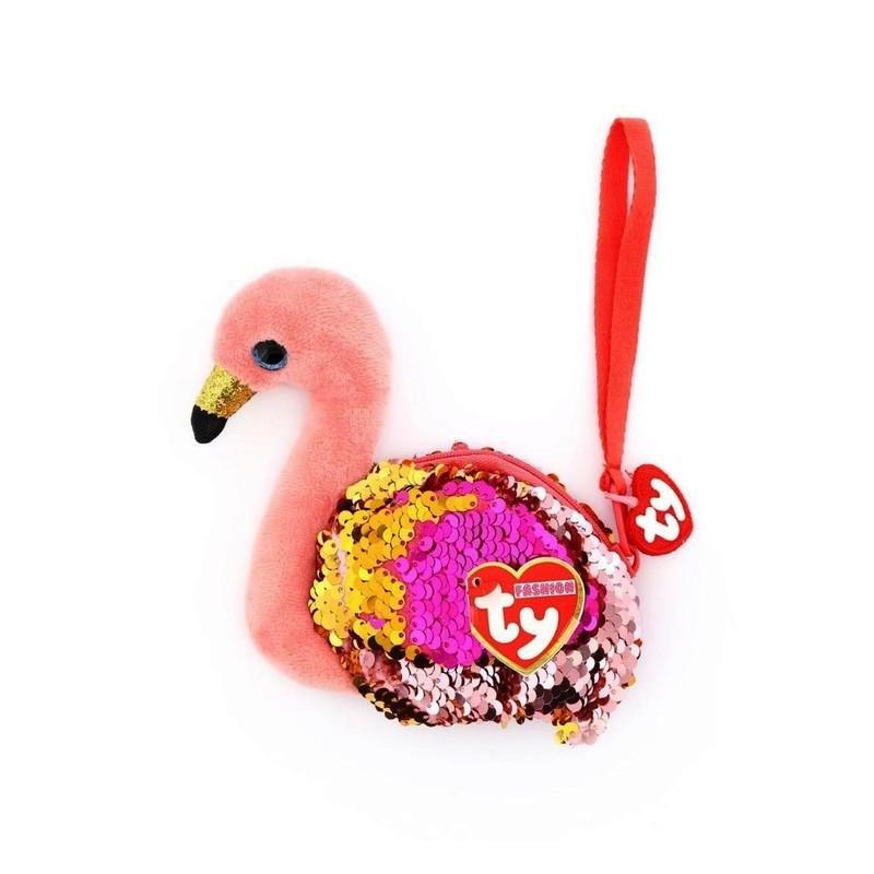 Ty Fashion Sequin Flamingo Gilda Wristl, , large image number 0