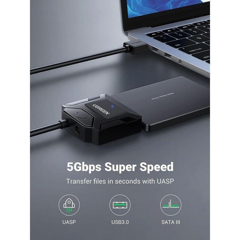 UGREEN USB 3.0 to SATA Adapter Cable, , large image number 2