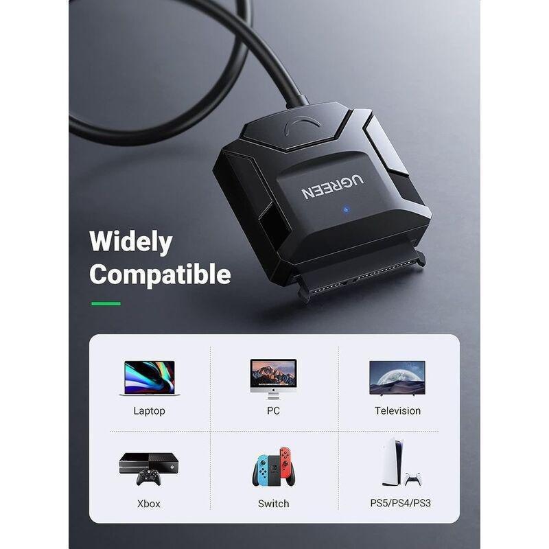 UGREEN USB 3.0 to SATA Adapter Cable, , large image number 4