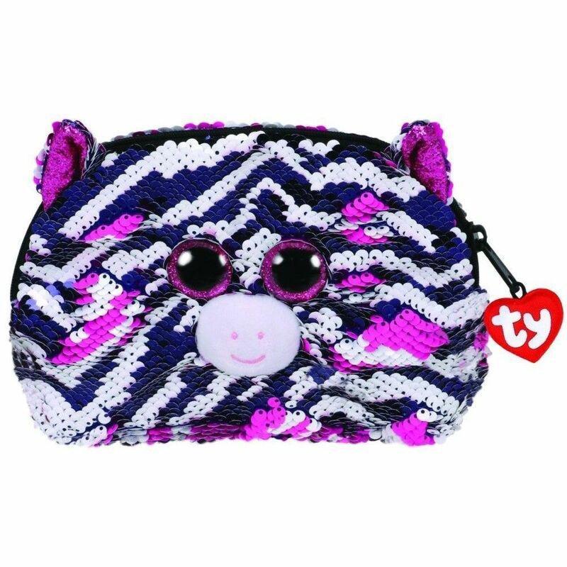 Ty Fashion Sequin Zebra Zoey Accbag, , large image number 0