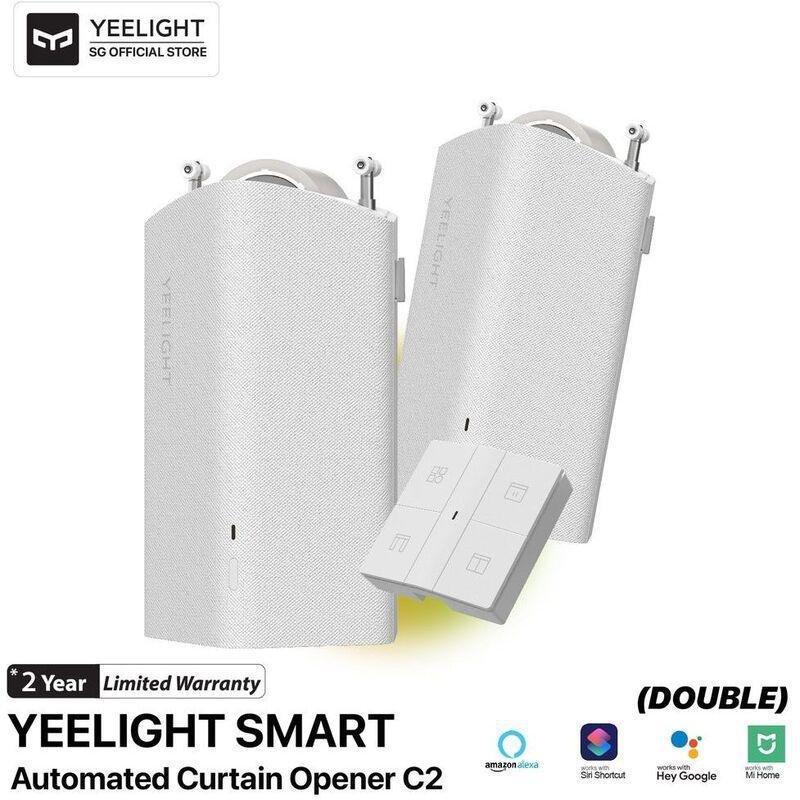Xiaomi Yeelight Smart Curtainer Opener C Shape (Pack Of 2), , large image number 1