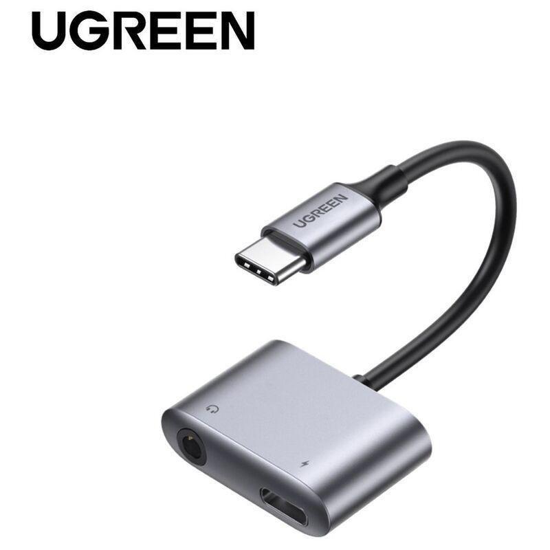 UGREEN USB-C to 3.5mm Audio Adapter with PD, , large image number 0