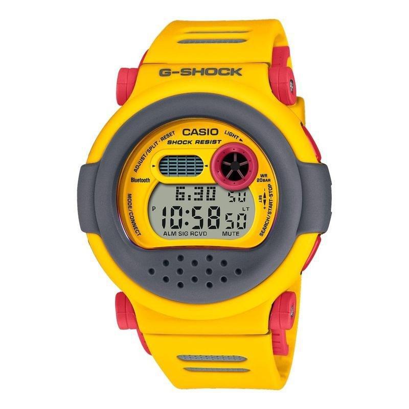 Casio G-Shock G-B001MVE-9DR Digital Men's Watch Yellow, , large image number 0