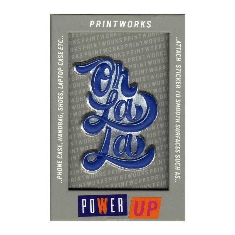 Printworks Ohlala Blue Stickers, , large image number 0