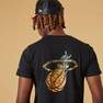 NEW ERA - New Era NBA Miami Heat Back Body Print Men's T-Shirt Black XL