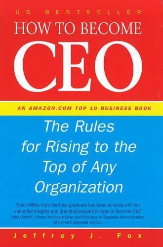 RANDOM HOUSE UK - How to Become Ceo | Jeffrey J Fox