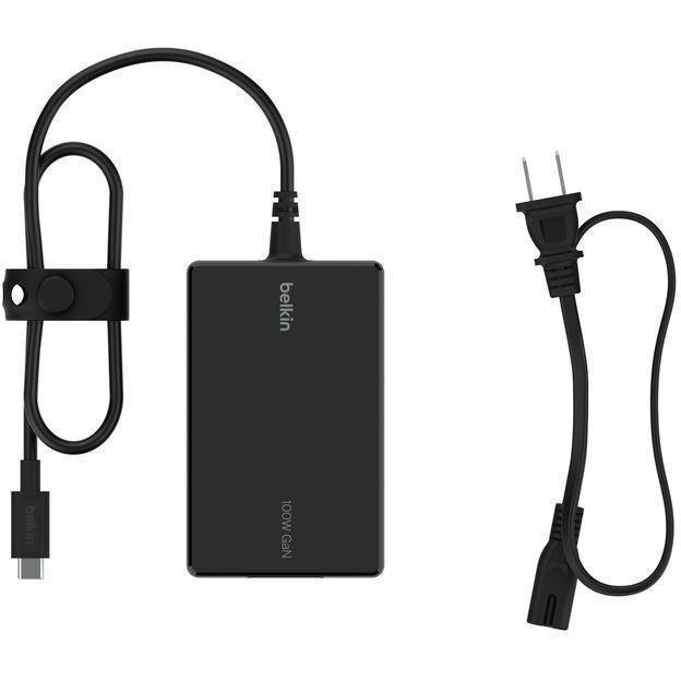 Belkin Connect USB-C Core GaN Laptop Power Adapter 100W - Black, , large image number 2