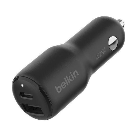 Belkin BoostCharge Dual Car Charger 42W - Black, , large image number 0