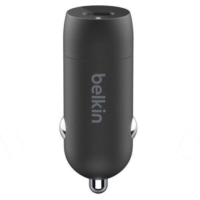 Belkin BoostCharge 30W USB-C Car Charger + USB-C to USB-C cable - Black, , large image number 2