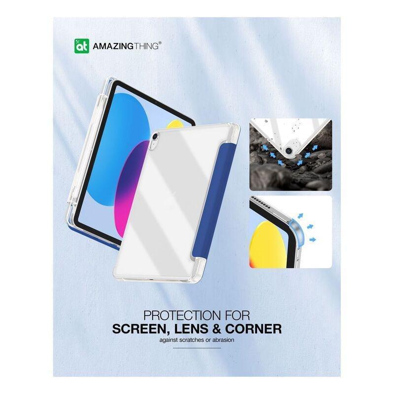AmazingThing Smoothie Drop Proof Case For iPad Air 5 10.9'' (2022) - Blue, , large image number 3