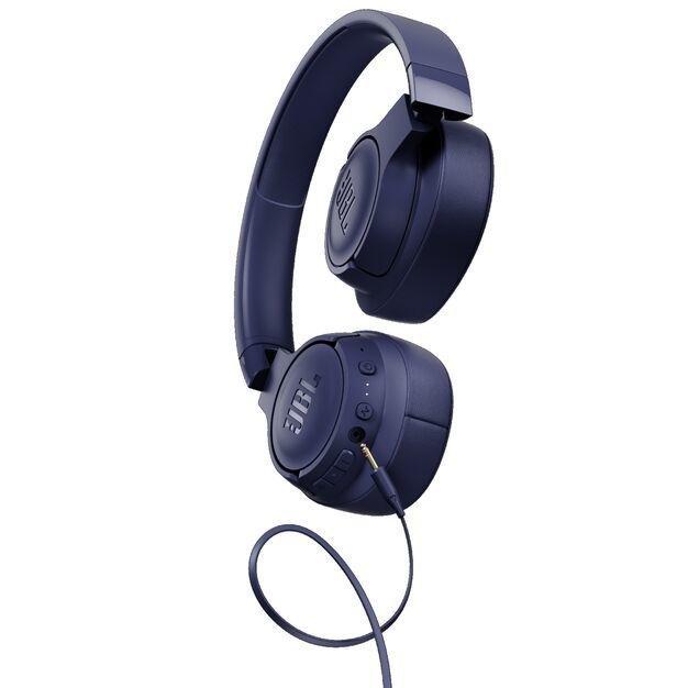 JBL 750BTNC Blue Wireless Over-Ear Headphones with Active Noise Cancellation, , large image number 2