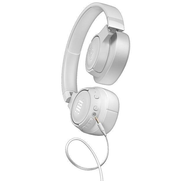 JBL - JBL 750BTNC White Wireless Over-Ear Headphones with Active Noise Cancellation