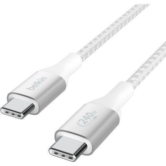 Belkin BoostCharge USB-C to USB-C Cable 240W 2m - White, , large image number 1