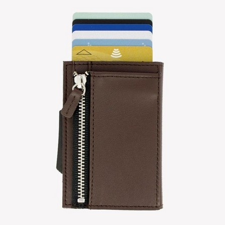 OGON DESIGN - Ogon Cascade Zipper Wallet Brown