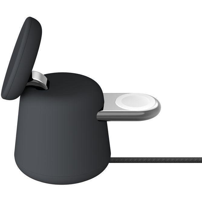 Belkin BoostCharge Pro 2-in-1 Wireless Charging Dock with MagSafe 15W - Black, , large image number 1