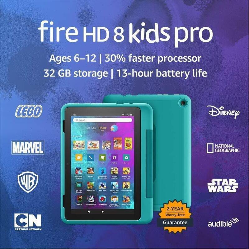 Amazon Fire HD Kids Pro 8 32GB (12th Gen) - Green, , large image number 2