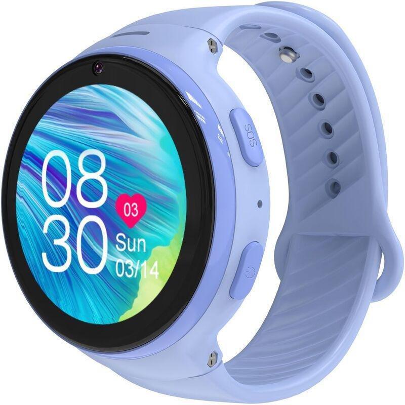Porodo Kids 4G Smart Watch Android OS With WhatsApp - Blue, , large image number 2