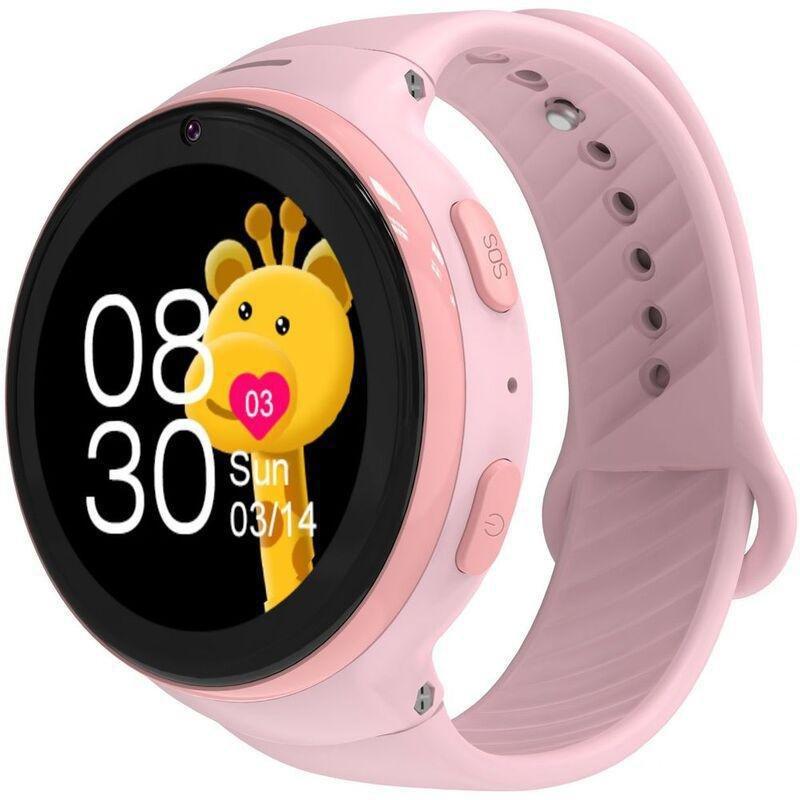 Porodo Kids 4G Smart Watch Android OS With WhatsApp - Pink, , large image number 4