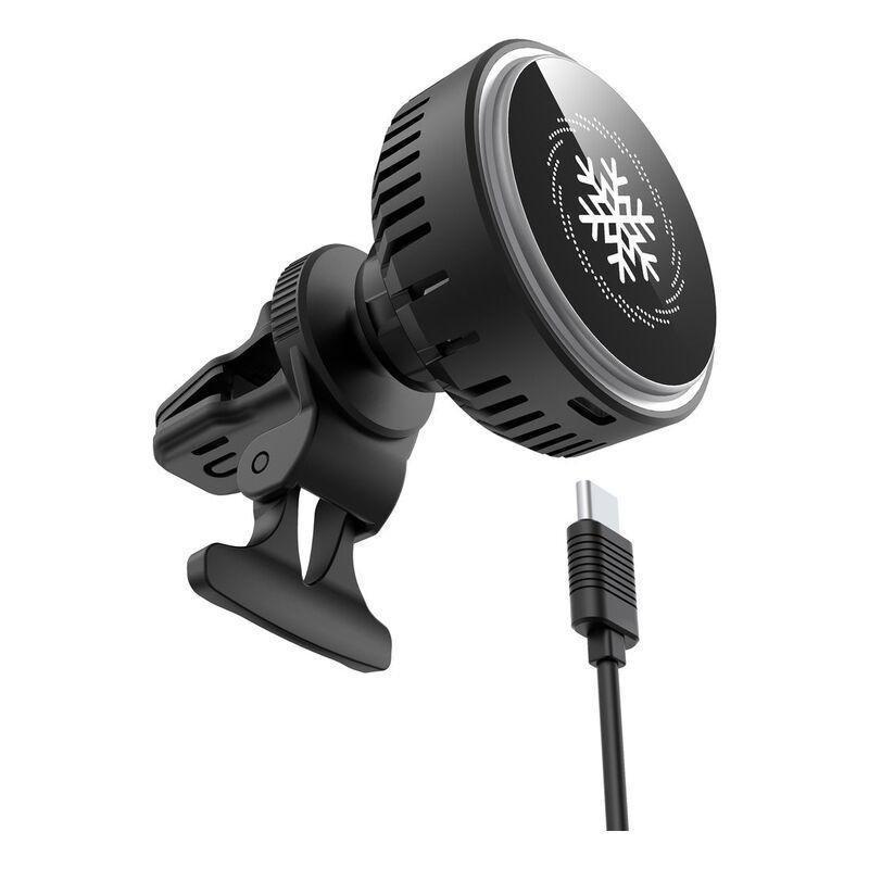 Powerology Dual Mount Cooling Coil MagSafe Car Charger, , large image number 1