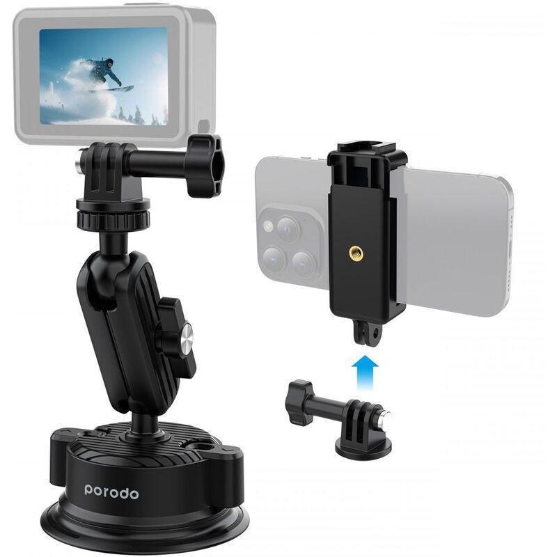 Porodo Phone & Camera Mount Indoor & Outdoor USE, , large image number 2